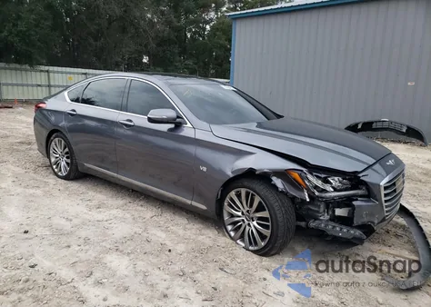 2017 Genesis G80 Ultimate from USA, damaged, VIN KMHGN4JF7HU174836